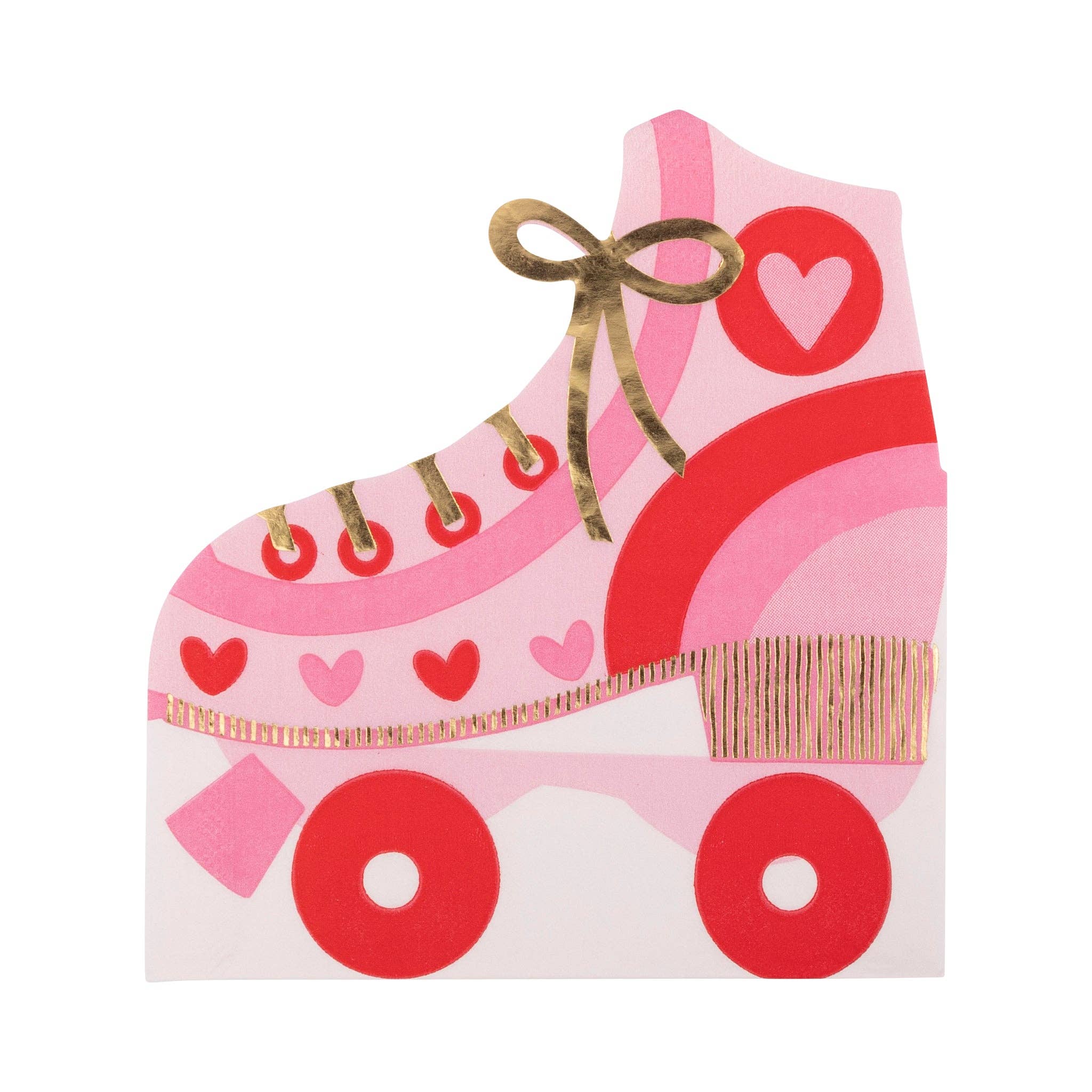 Roller Skate Shaped Guest Napkin - 18 PK