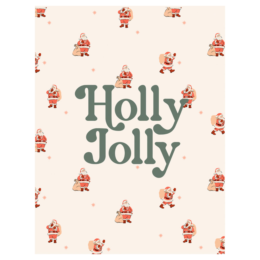 Holly Jolly Banner -  36x26"