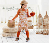 Parker Corduroy Jumper Set - Retro Blooms (Running Small)