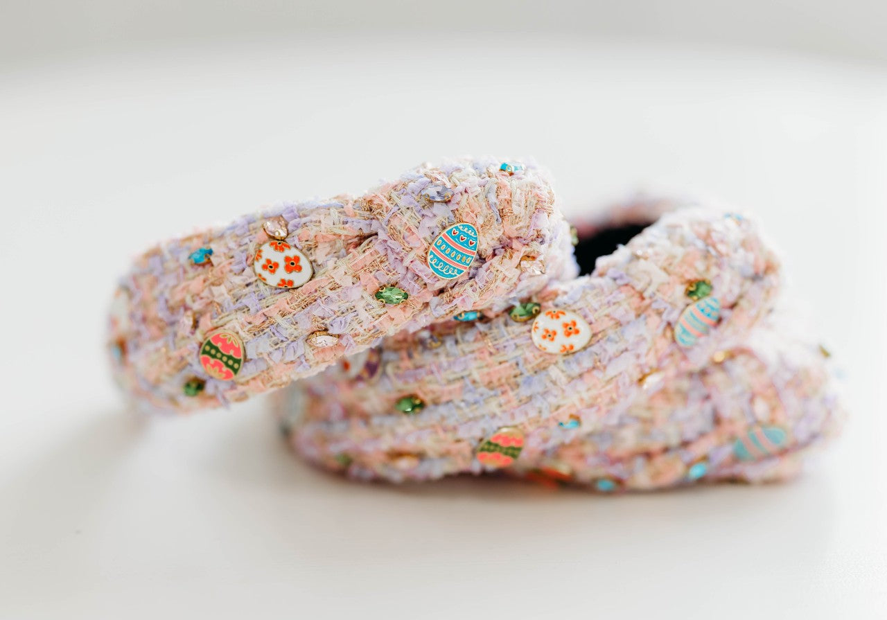 Beaded Headband - Egg-stravagant Easter