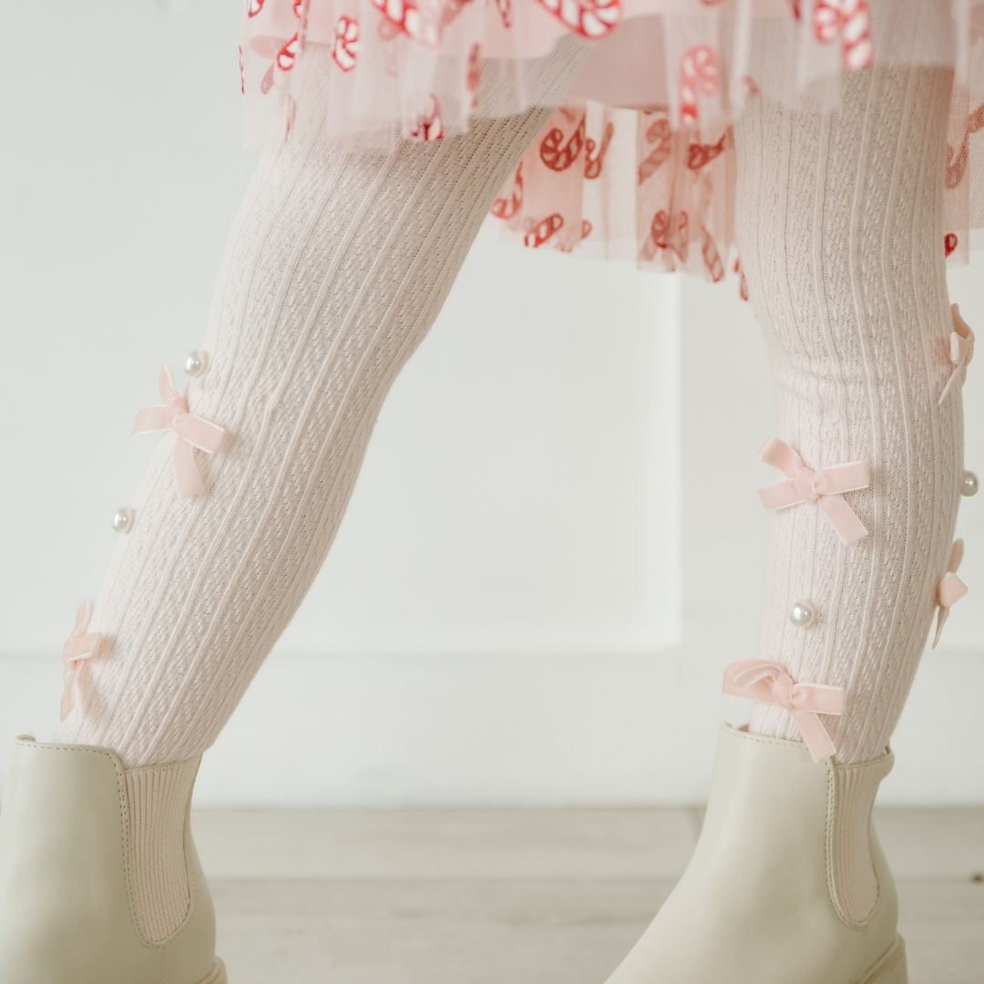 Sweet Wink Tights - Bedazzled Coquette