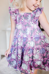 Brielle Shimmer Dress - Monster Mash