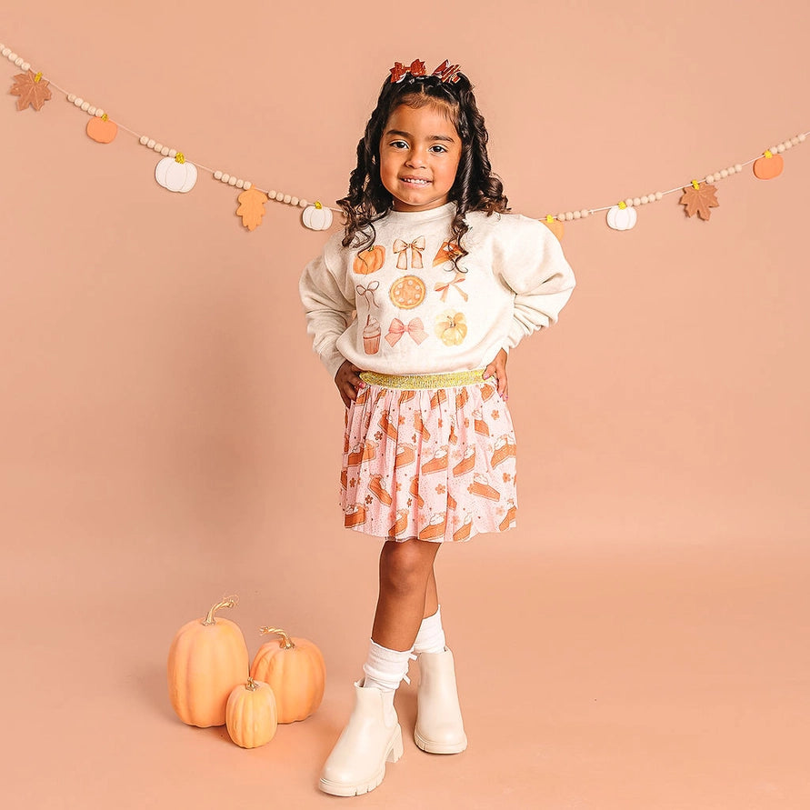 Sweet Wink Pumpkin Pie Thanksgiving Tutu