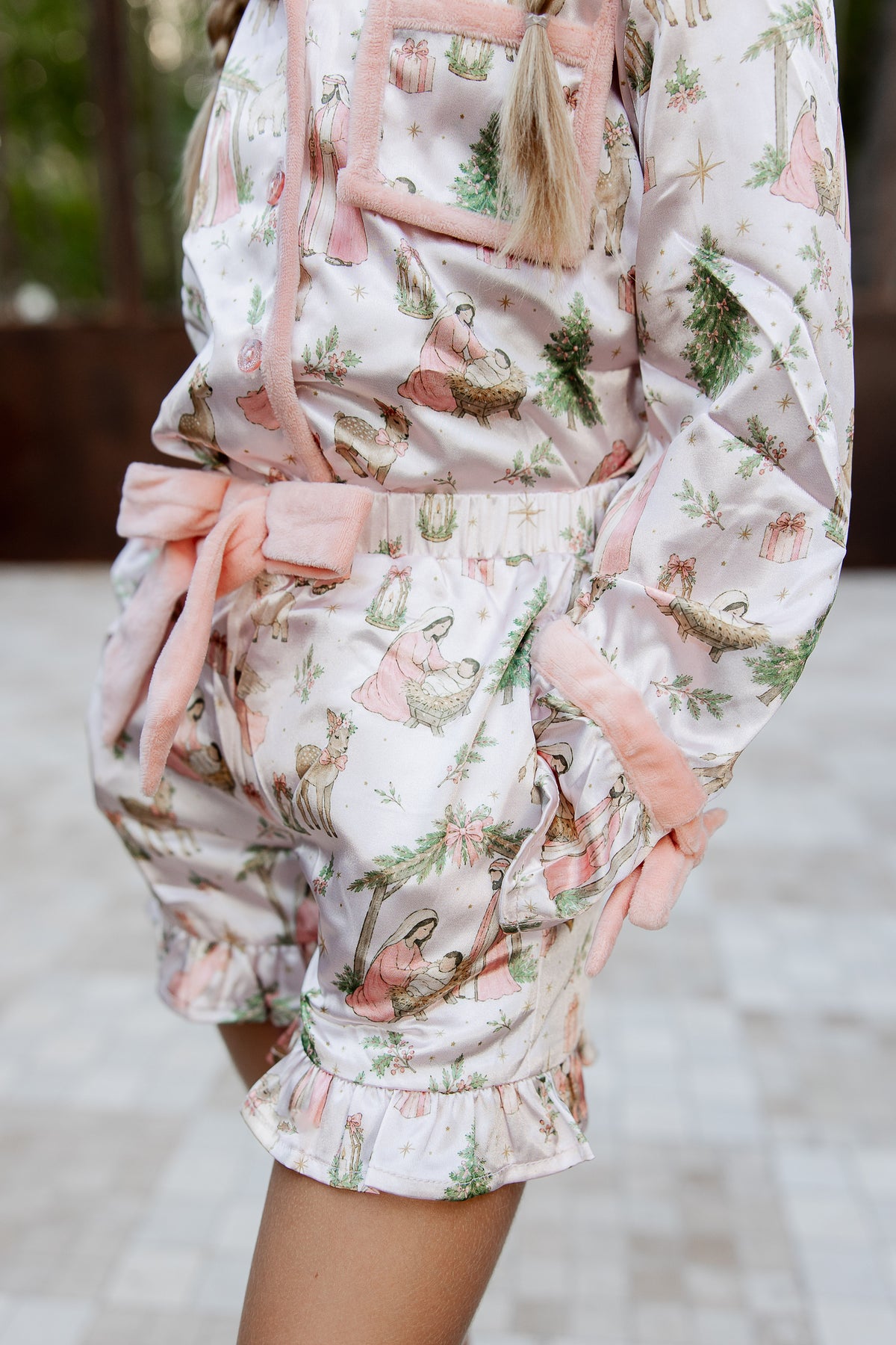 Satin Loungewear Set - O Holy Night (Pre-Order ships early November)