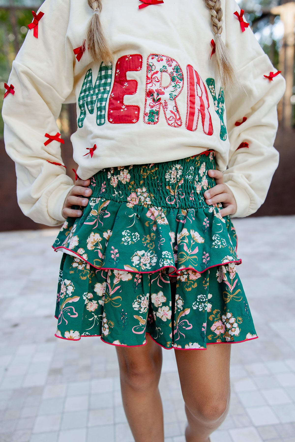 Blaire Skirt - Mistletoe Manor (Pre-Order ships end of October)