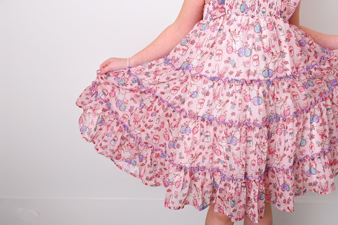 Brielle Dress - Painted Egg Parade (Pre-Order)