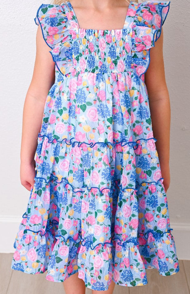 Brielle Dress - Floral Fairytale