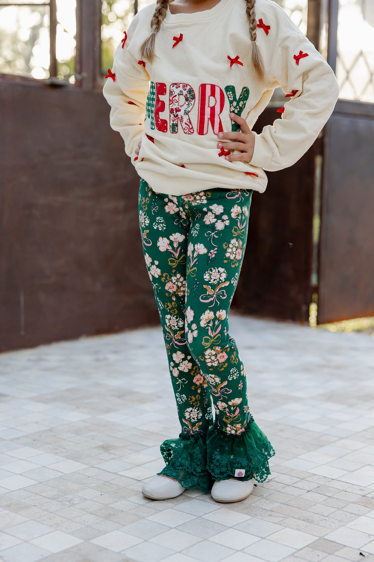 Leggings - Mistletoe Manor (Pre-Order ships end of October)