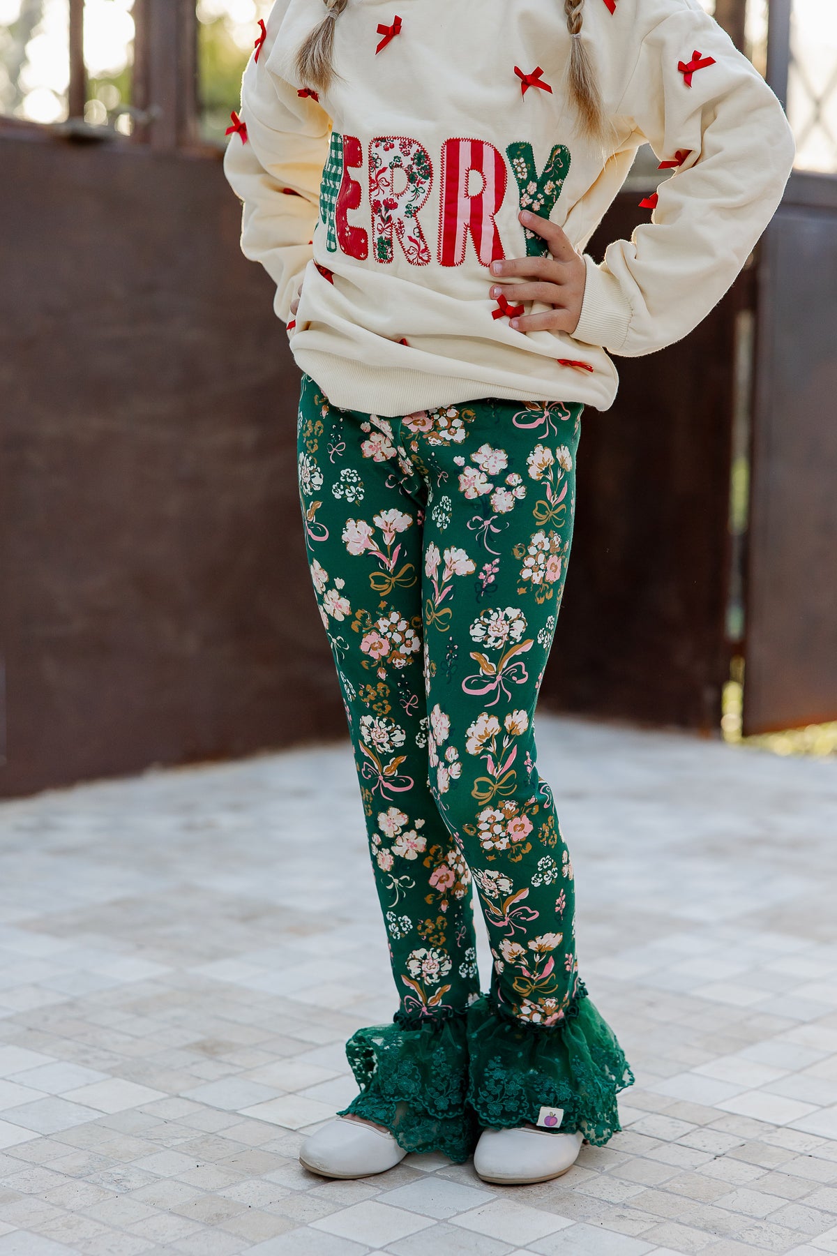 Leggings - Mistletoe Manor (Pre-Order ships end of October)