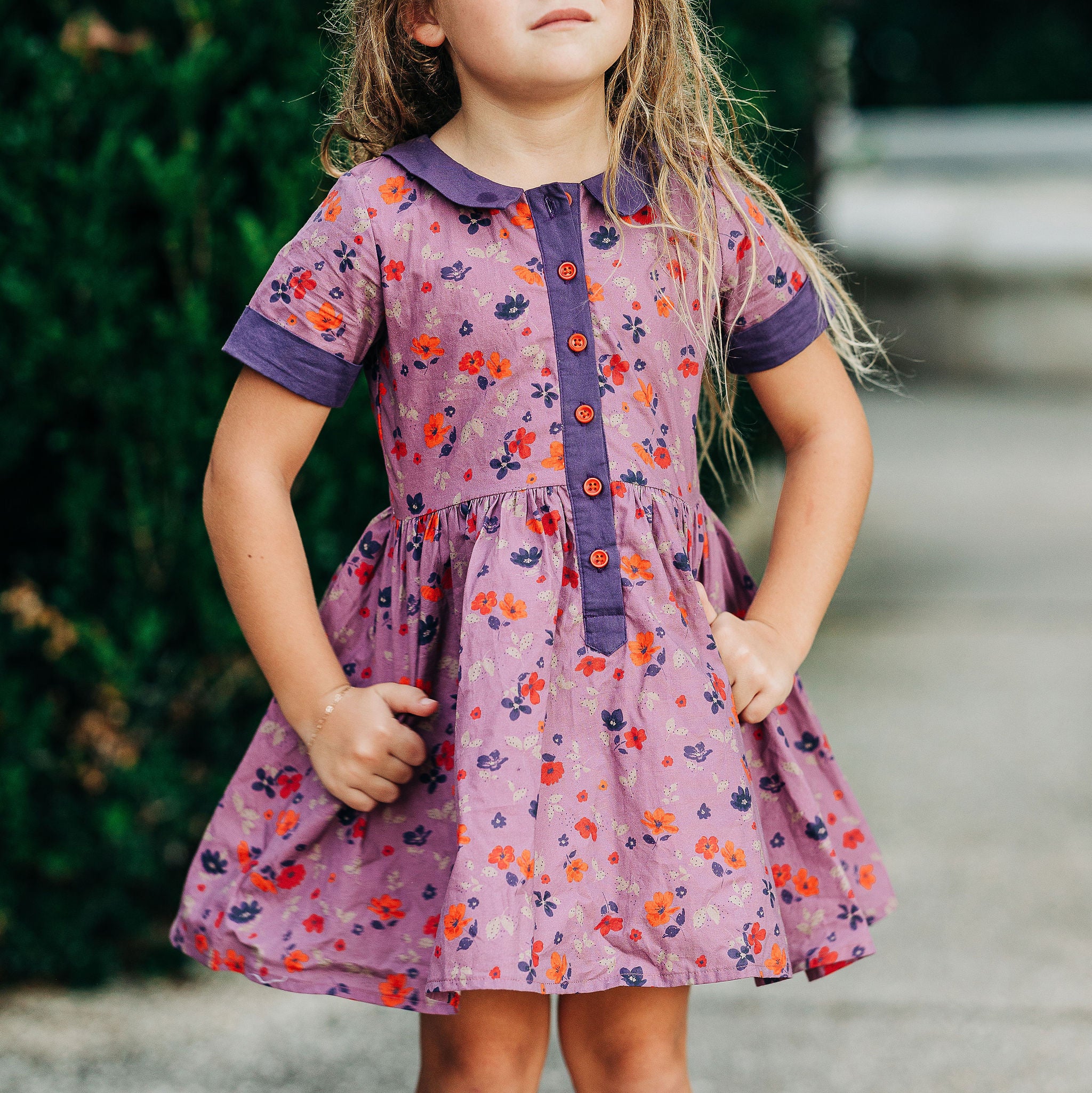 Ruby Mae Dress - Violet Ember