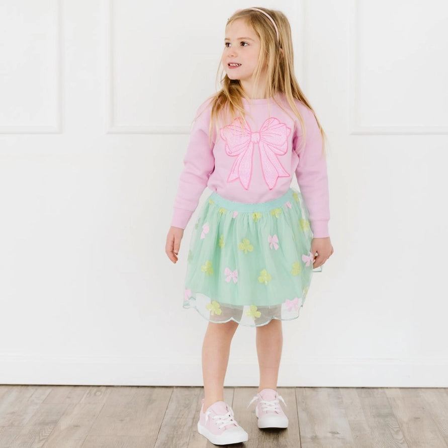 Sweet Wink Tutu - Sweet Shamrock Sequin