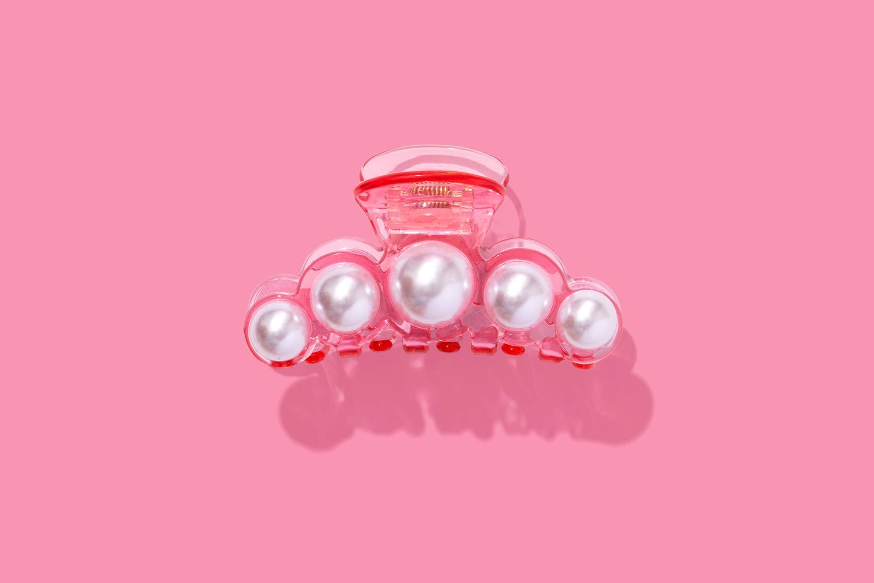 Claw Hair Clip - Pearl Beads