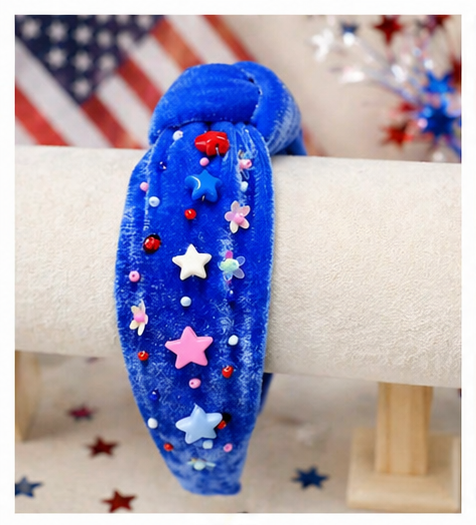 Beaded Headband - Miss Americana (Multiple Color Options)