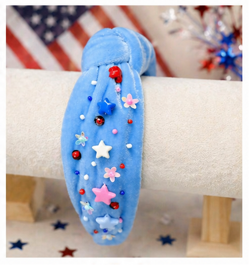 Beaded Headband - Miss Americana (Multiple Color Options)