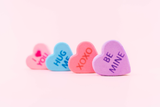 Valentine's Day Candy Heart Bath Bomb Gift Set