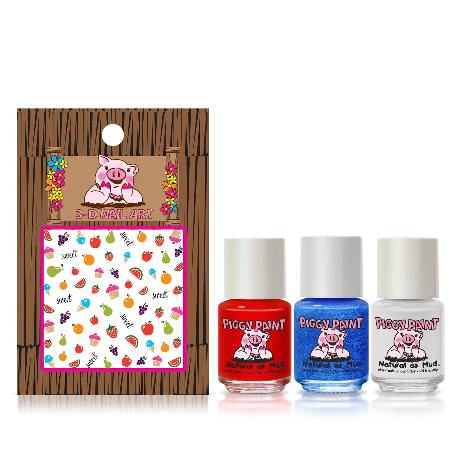 U.S. of YAY! Polish Set Non-Toxic Kids Nail Polish