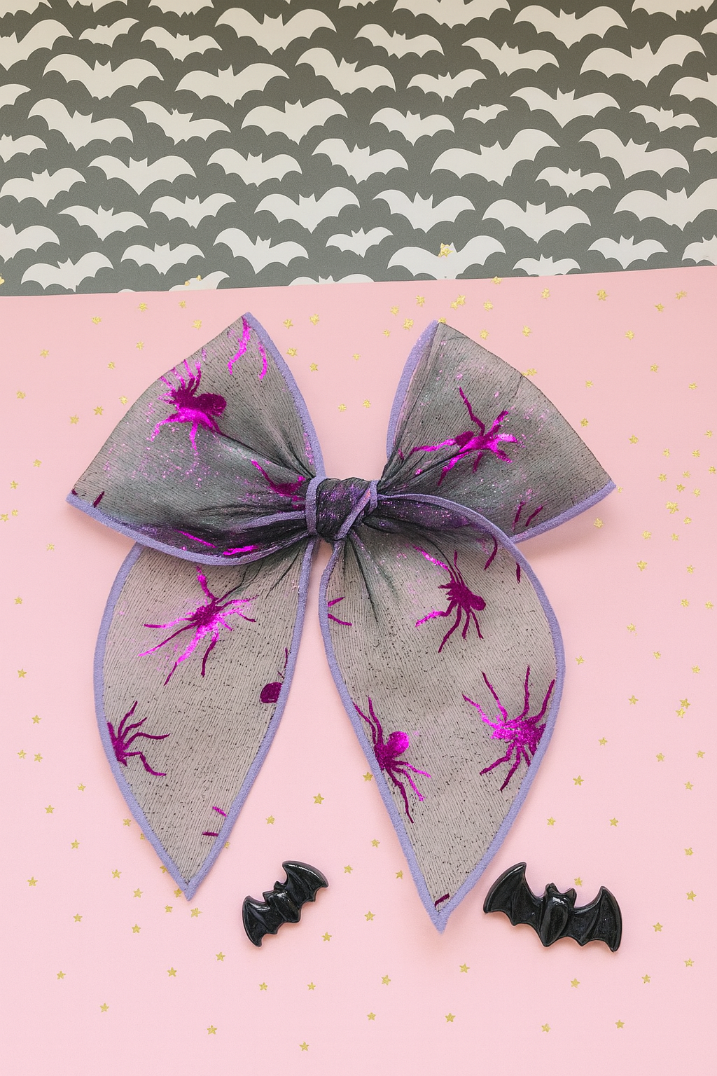 Mesh Bow - Hairy Scary