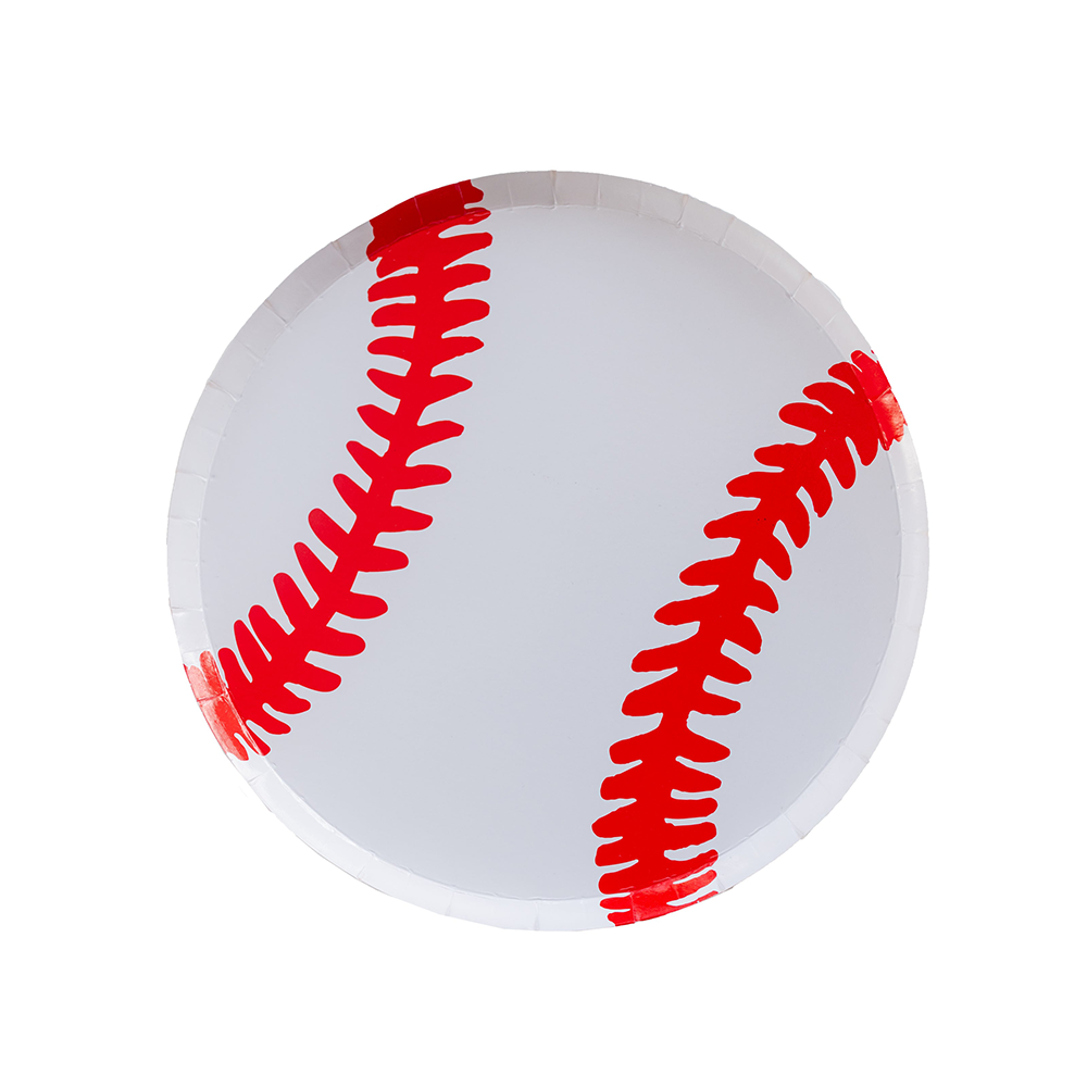 Good Sport Baseball Plates - 8 PK