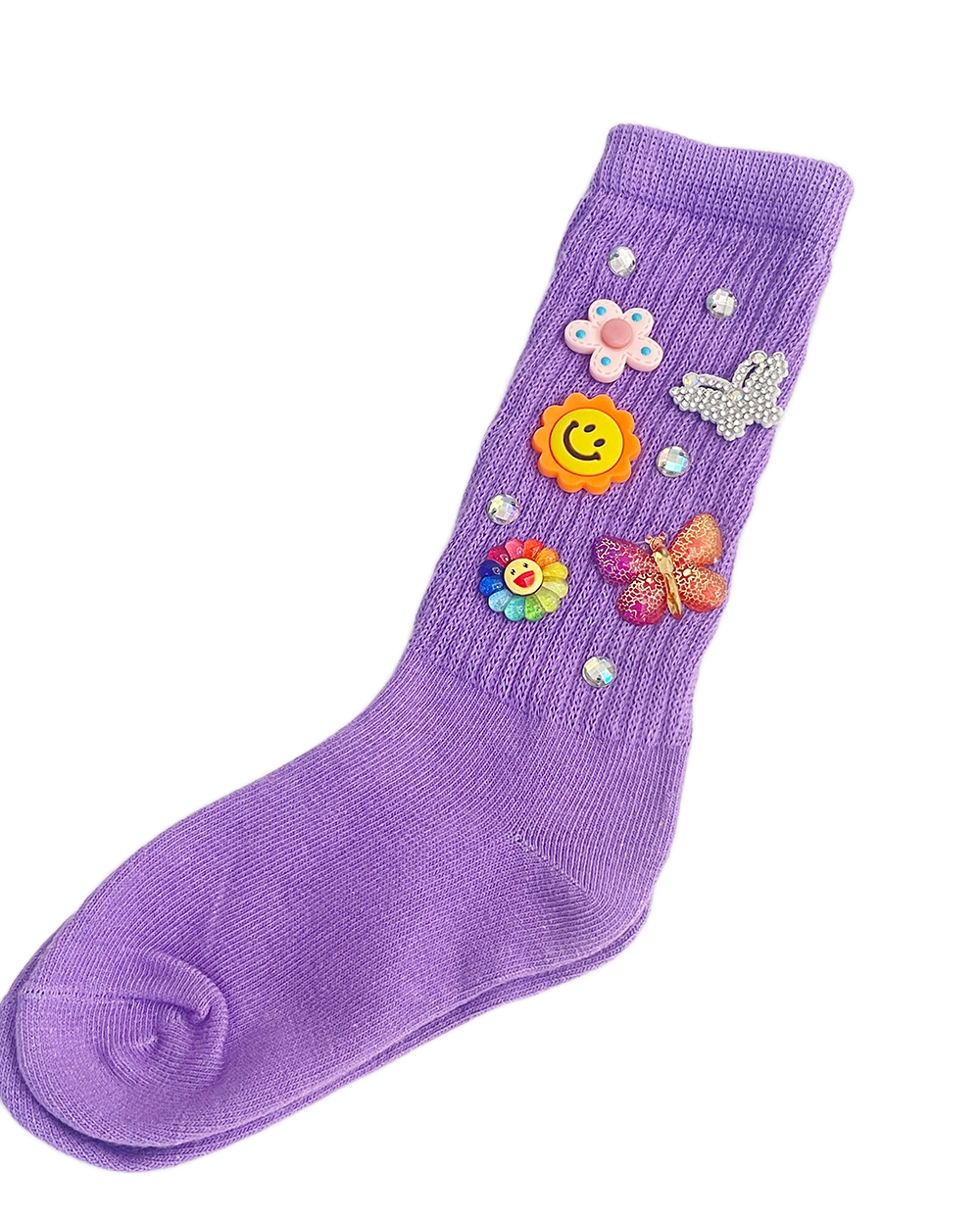 Girls Crew Socks - Charms