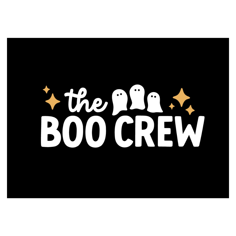 Boo Crew Banner 36"X26"