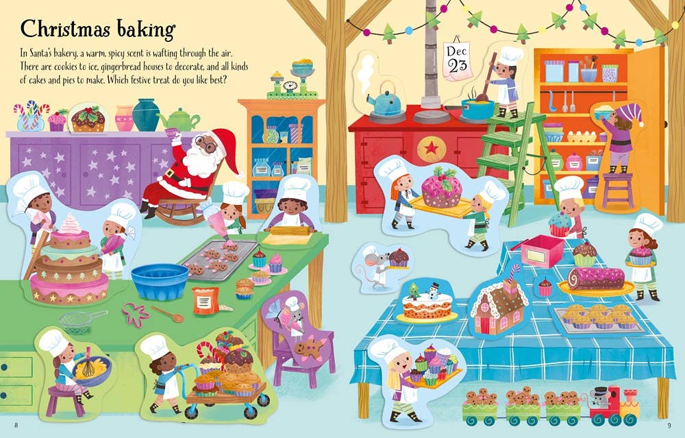 First Sticker Book Christmas