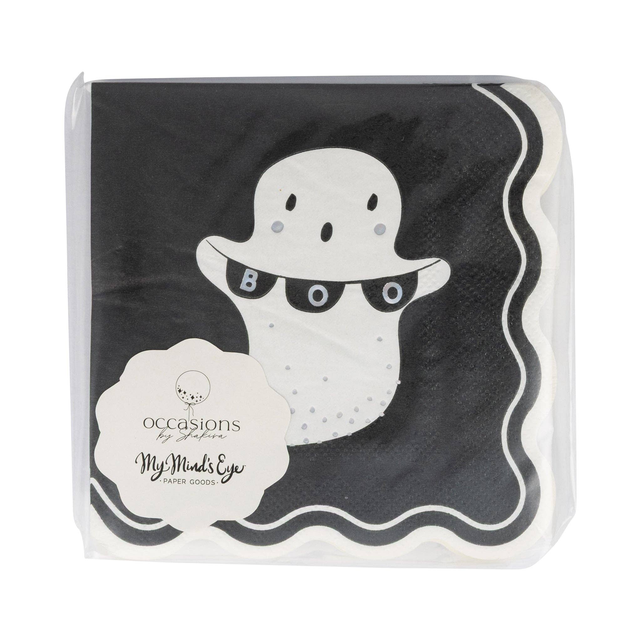 Boo Ghost Cocktail Napkin - 18 PK
