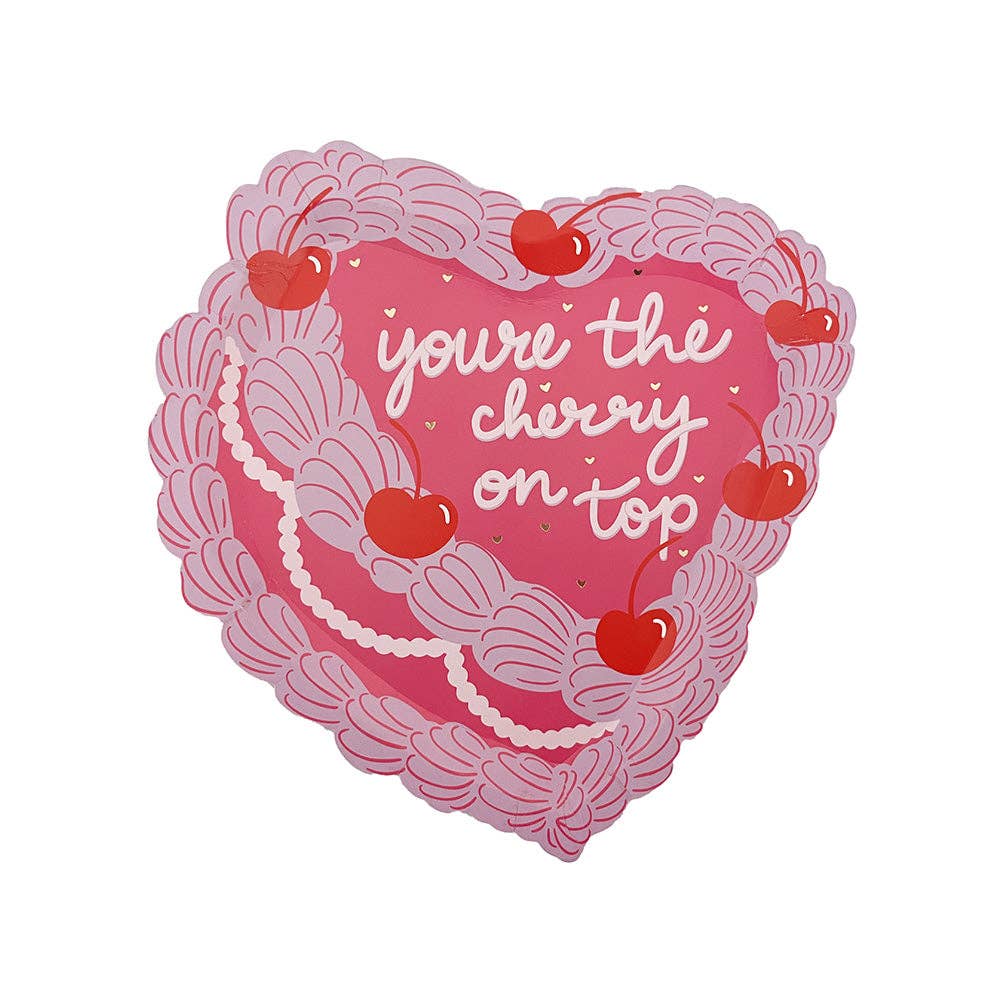 You're The Cherry On Top Dessert Plates - 8 PK