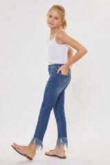 Kid's Kan Can Jeans - Fringed
