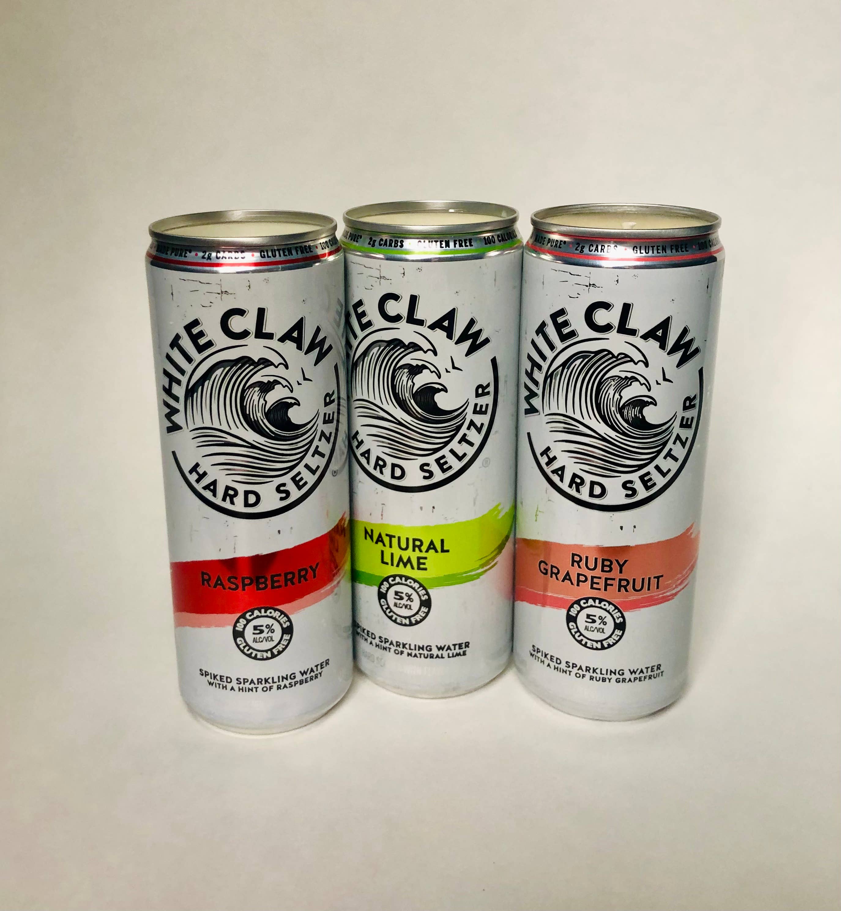 White Claw Can Candle