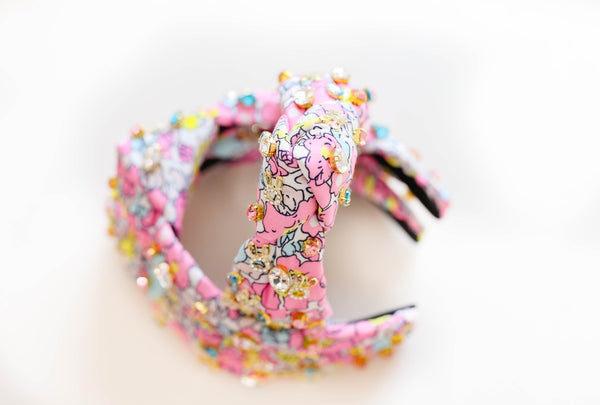 Beaded Headband - Bejeweled Bunny