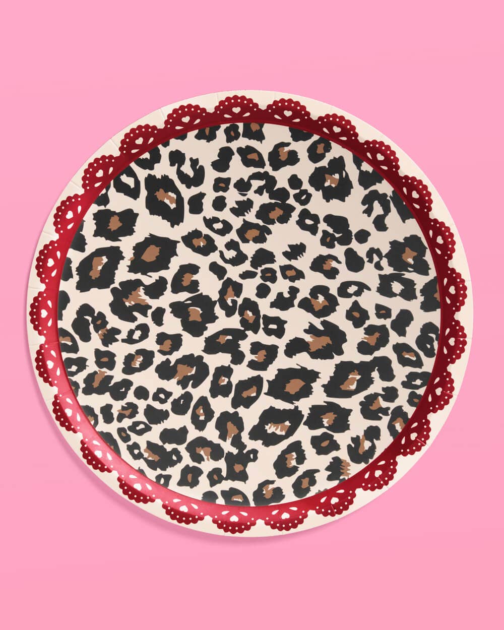 Cheetah Print Paper Plates - 25 pk