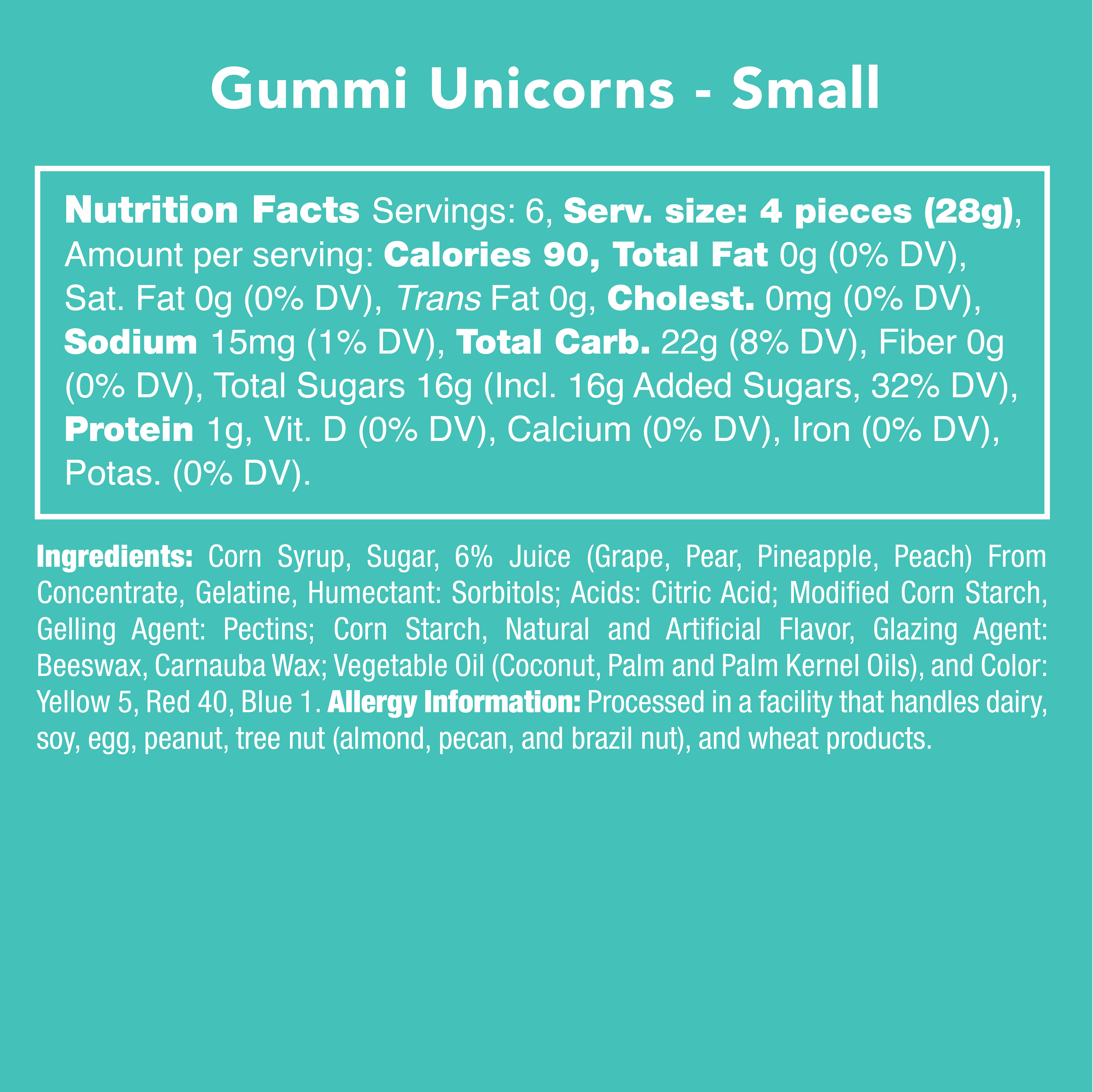 Gummi Unicorns