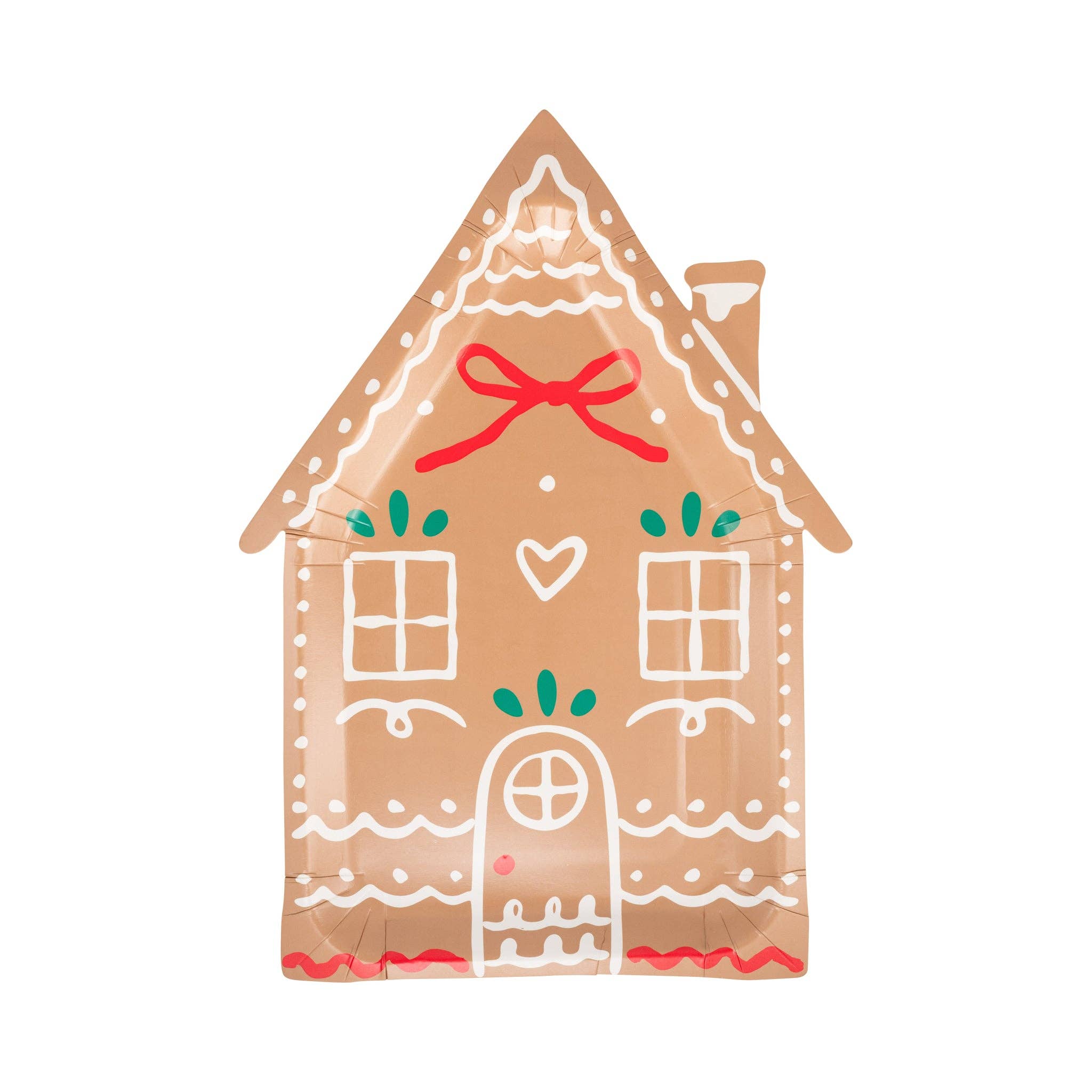 Ginger House Plate - 8 PK