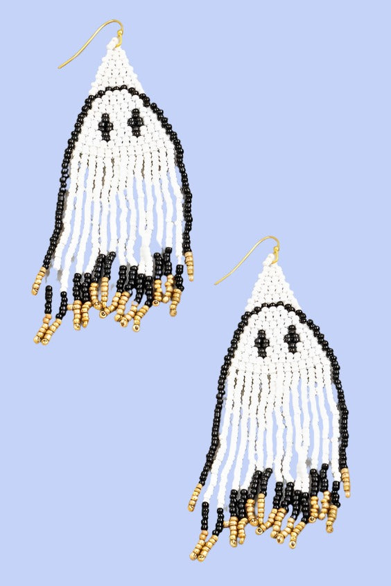 Beaded Earrings - Spooktacular