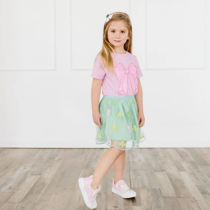 Sweet Wink Tutu - Sweet Shamrock Sequin
