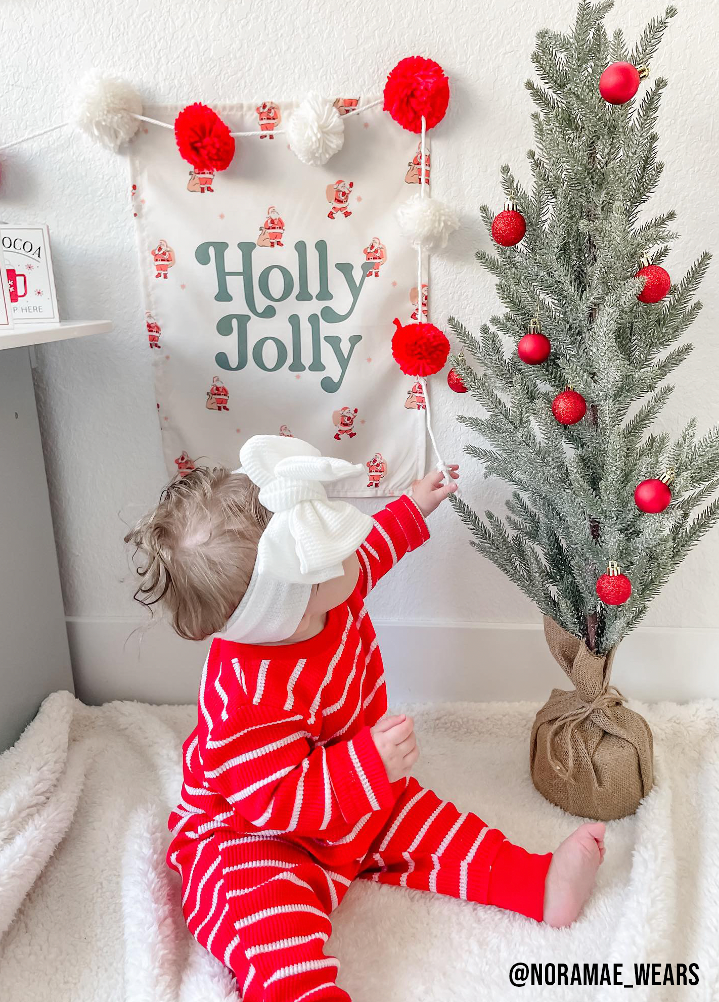 Holly Jolly Banner -  36x26"