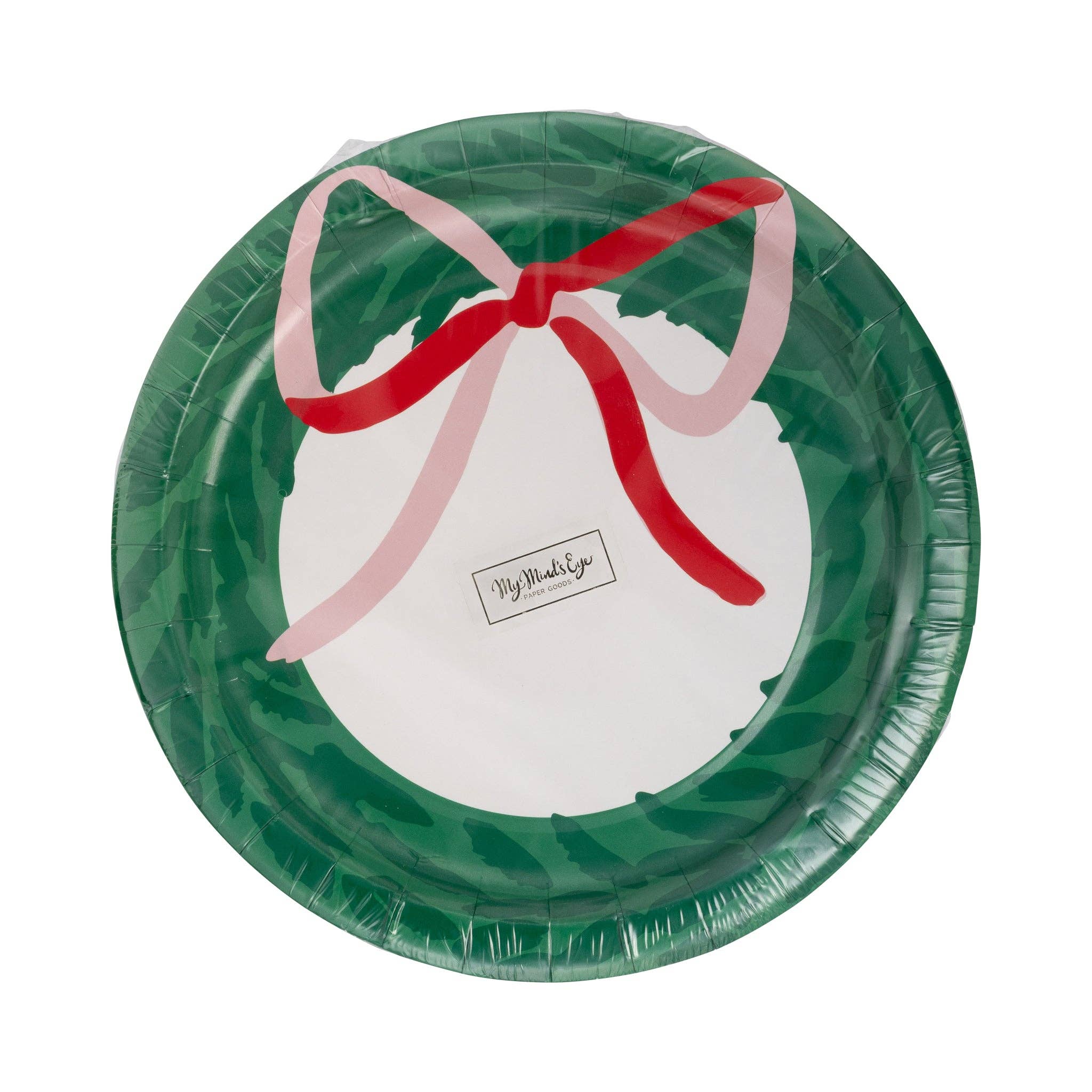 Wreath Plate - 8 PK