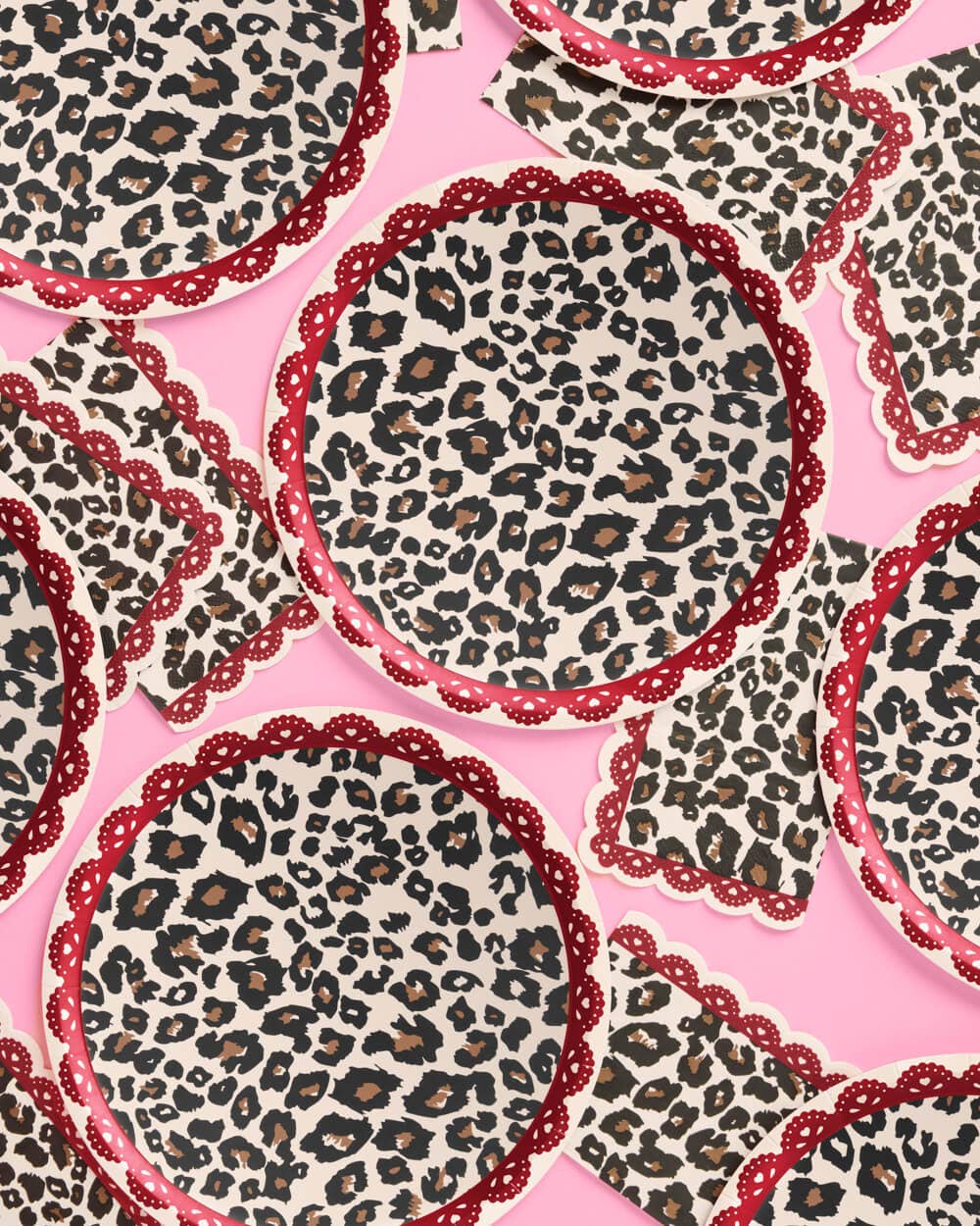 Cheetah Print Paper Plates - 25 pk