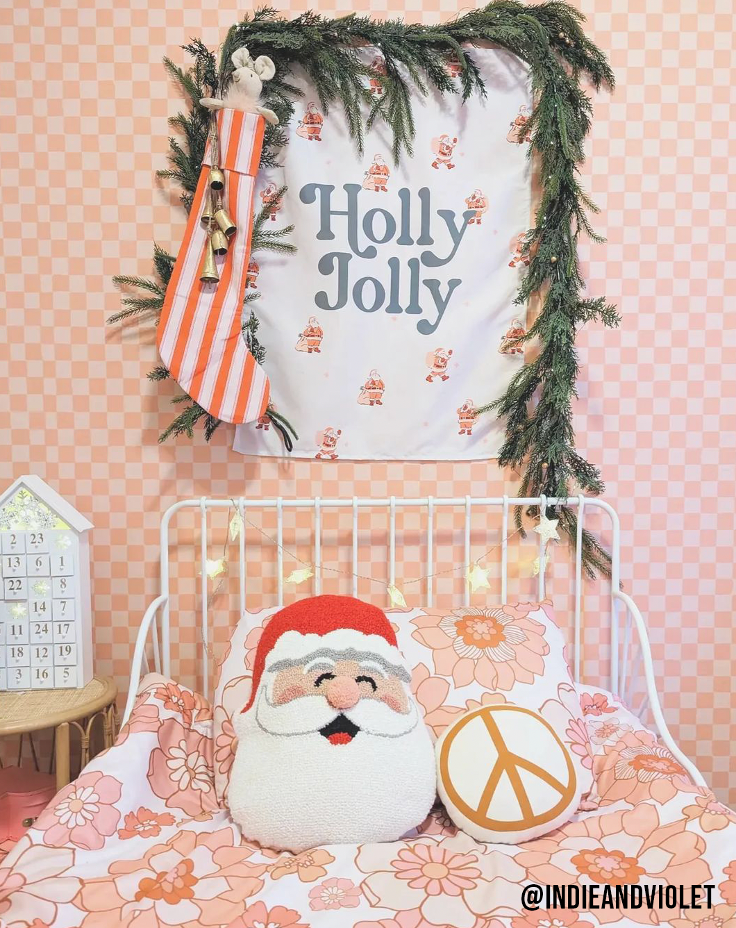 Holly Jolly Banner -  36x26"