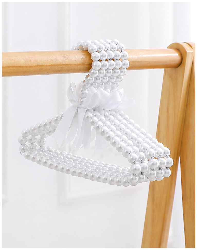 Pearl Clothing Hanger Set (Multiple Colors)