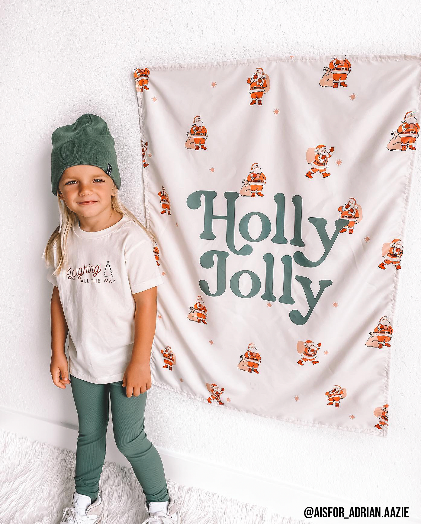 Holly Jolly Banner -  36x26"