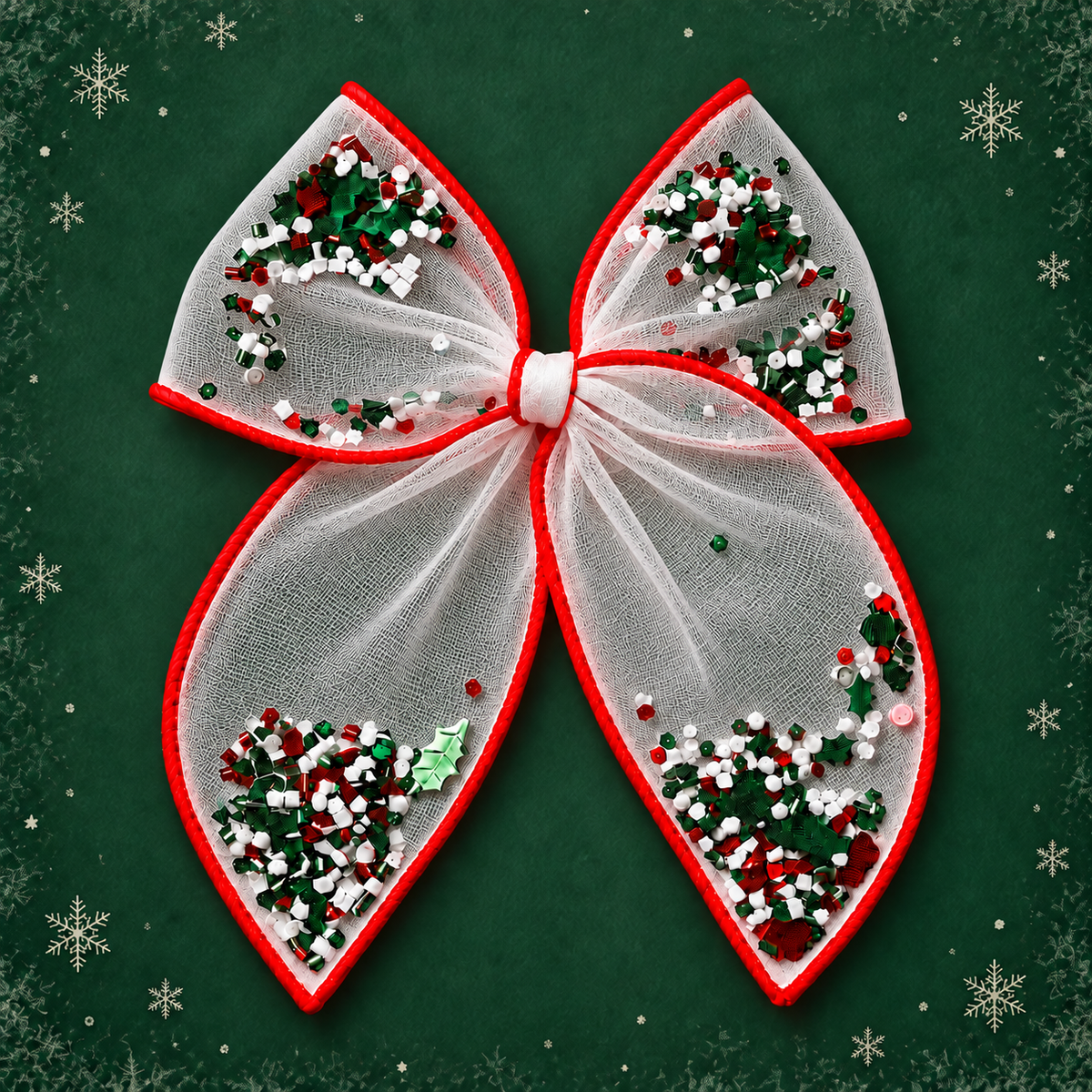 Merry & Bright Shaker Bow