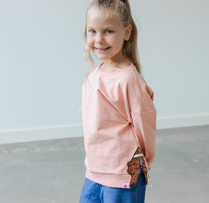 Applique Cut Out Sweater - All-Star Sparkle