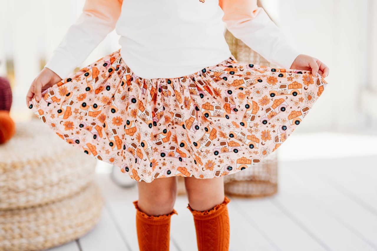 Harper Skort - Pumpkin Patch