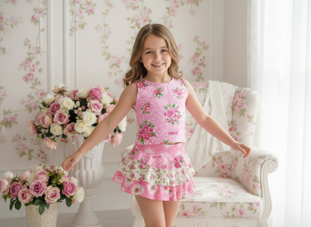 Active Tank - Shabby Rose