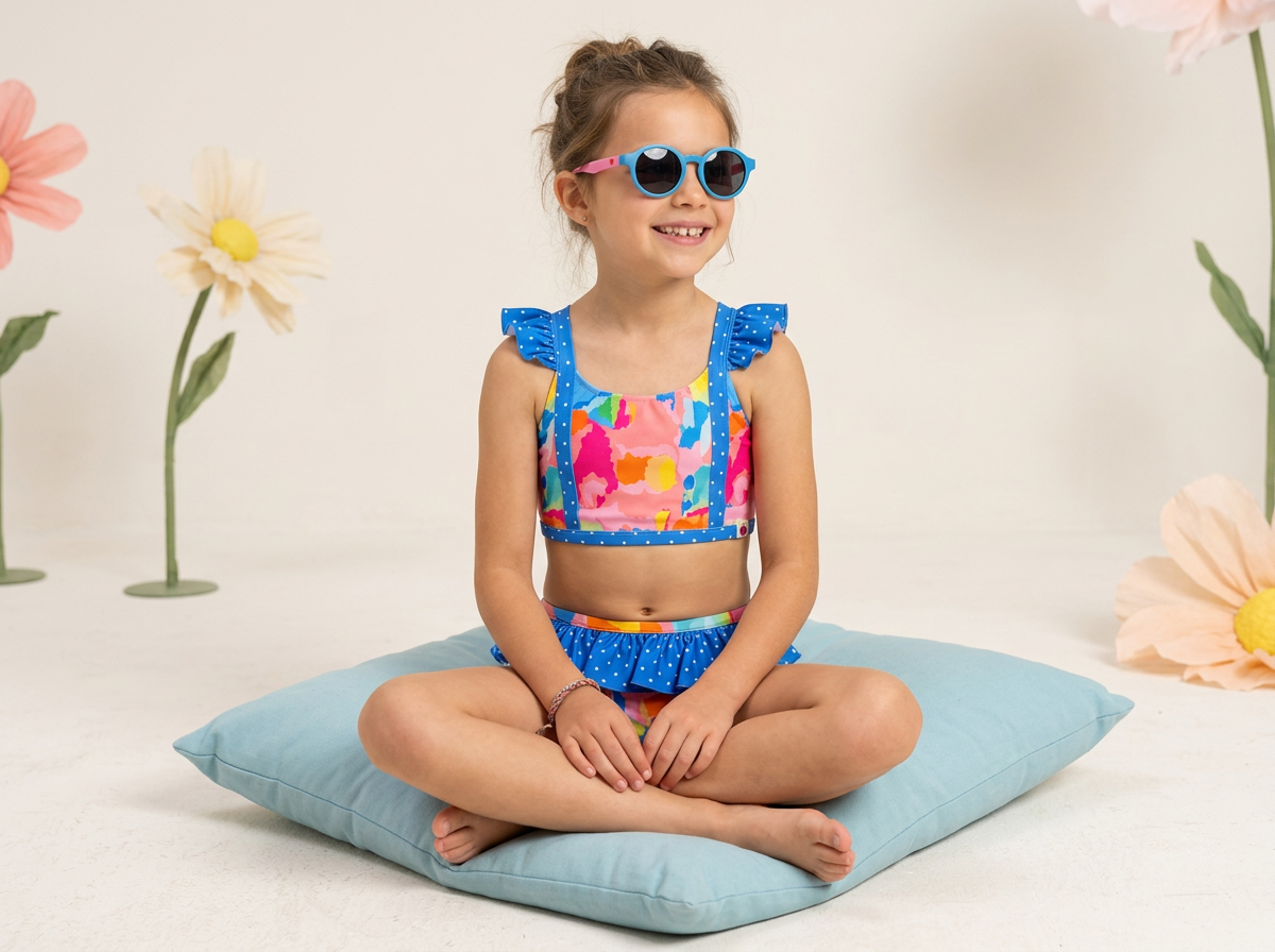 Nora Swimsuit - Rainbow Sherbet Splash (Pre-Order)