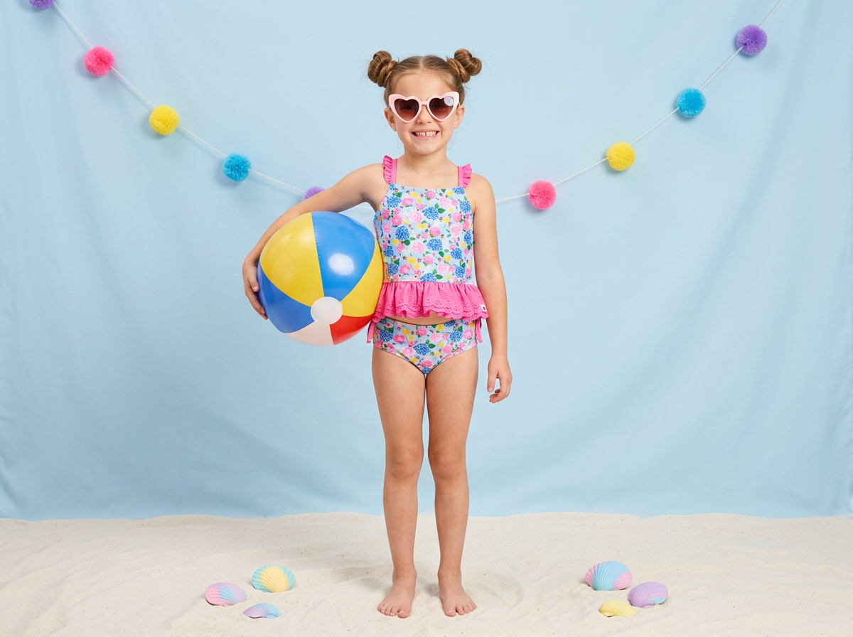 Selah Tankini Swimsuit - Blossom Breeze