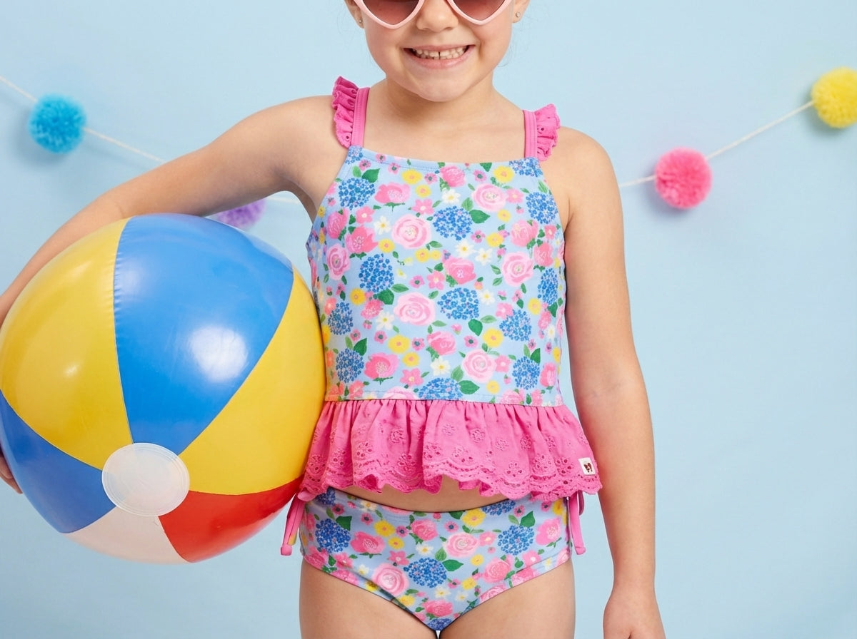 Selah Tankini Swimsuit - Blossom Breeze