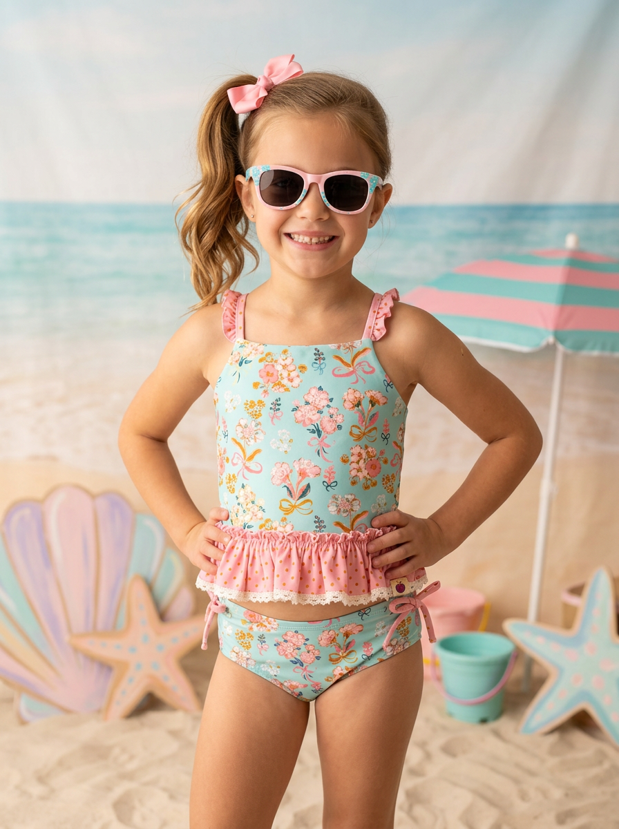 Selah Tankini Swimsuit - Maison Primrose (Pre-Order)