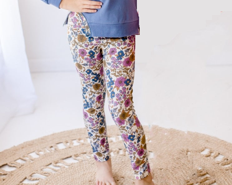 Leggings - Violet Fields (Pre-Order)